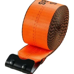 VEVOR Winch Straps, 4 in x 30 ft Truck Straps with Flat Hook, 10 Pack Heavy Duty Trailer Straps with 18000 lbs Break Strength, Cargo Tie-Down Straps, for Flatbeds, Trucks, Trailers, Farms & Rescues