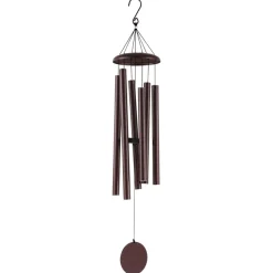 VEVOR Wind Chimes for Outside, 45 in, Deep Tone Wind Chimes with 6 Tubes, Unique Large Memorial Wind Chimes for Anniversary, Amazing Outdoor Decor for Your Patio, Porch, Garden and Backyard, Bronze