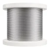 VEVOR Wire Rope Kit, 1/8" 600 ft 316 Stainless Steel Cable with Cutter and Gloves, 1600 lbs Breaking Strength, 7x7 Strands Construction Marine Aircraft Grade for Handrail Stair Decking Fence Outdoors