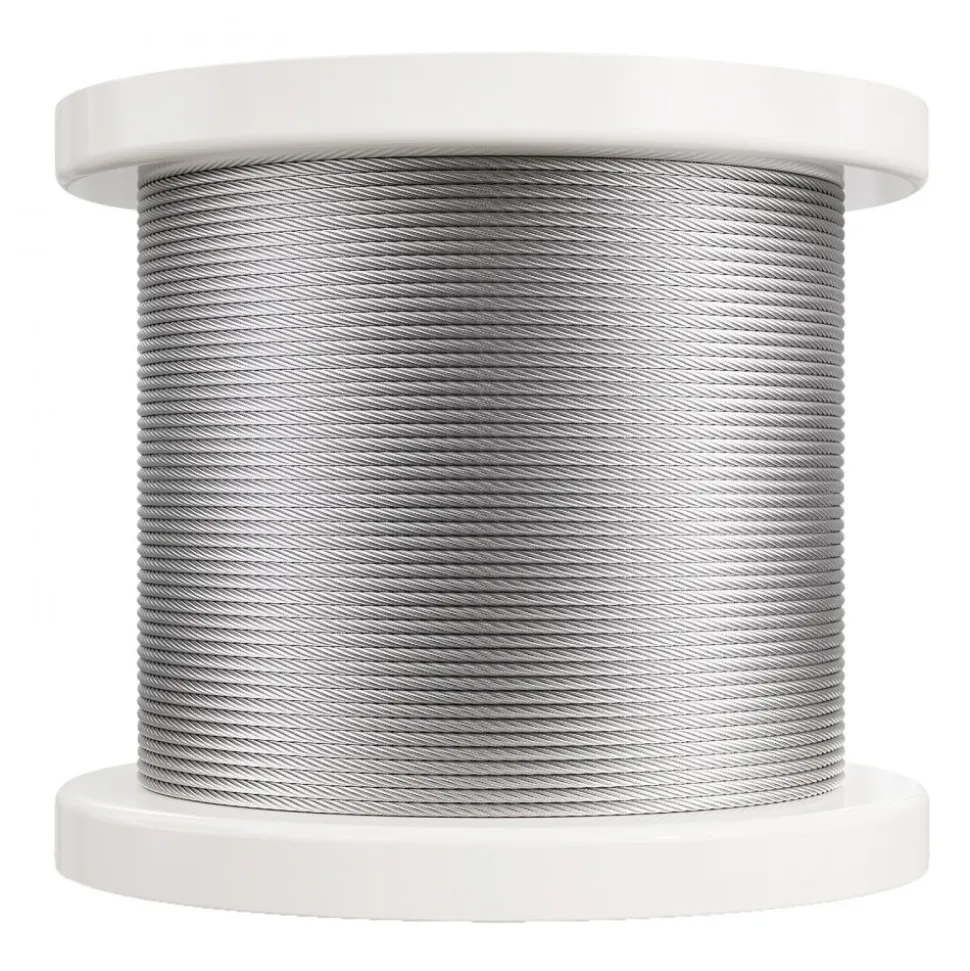 VEVOR Wire Rope Kit, 1/8" 600 ft 316 Stainless Steel Cable with Cutter and Gloves, 1600 lbs Breaking Strength, 7x7 Strands Construction Marine Aircraft Grade for Handrail Stair Decking Fence Outdoors