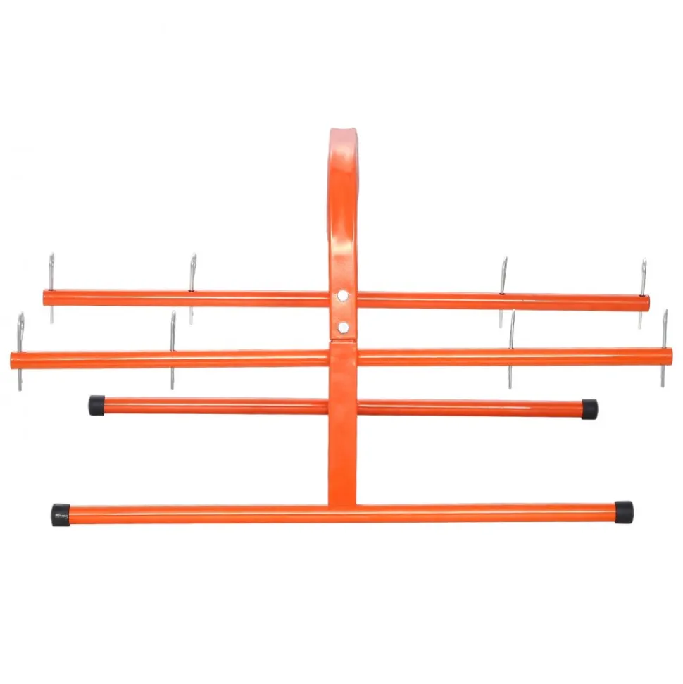 VEVOR Wire Spool Rack, 100 lbs Capacity, Smart Hand Caddy, Heavy-Duty Steel Wire Dispenser Holder for Up to 8 Spools, MAX 9.45 in Diameter, Easy Lift Design for Electrical Industrial and Retail Use