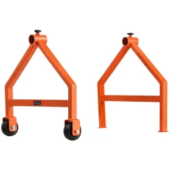 VEVOR Wire Spool Rack, 220 lbs Load Capacity, Portable Cable Caddy, Moveable Wire Rack with Wheels, Spool Holder, Up to 29.9 in Diameter, for Electrical Industrial and Retail Use, Working Efficiency