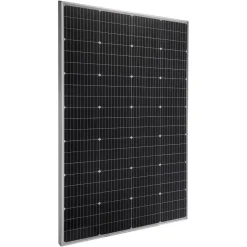 VEVOR 200W Monocrystalline Solar Panel, 23% High-Efficiency Mono PV Module with Stable MC4 Output & Aluminum Frame, IP65 Waterproof Solar Panel for Car Boat RV Flat Rooftop Off-Grid Applications