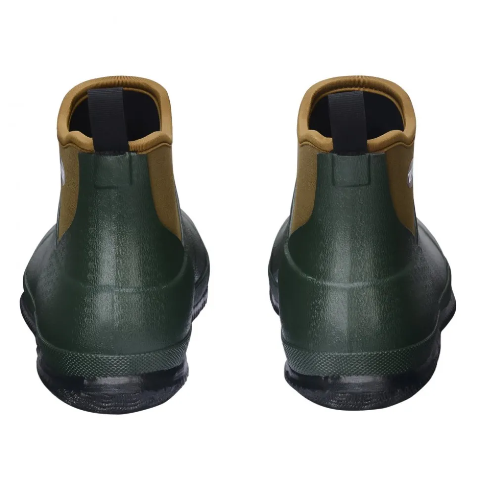 VEVOR Women's Deck Boots, Waterproof Fishing Rain Boots, Anti-Slip Ankle Rubber Boots, Gardening Insulated Mud Boots, Neoprene Rubber, Lightweight & Durable, for Manufacturing, Farming, Size 9 US