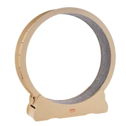 VEVOR Wooden Cat Exercise Wheel, 52