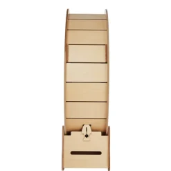 VEVOR Wooden Cat Exercise Wheel, 43.3
