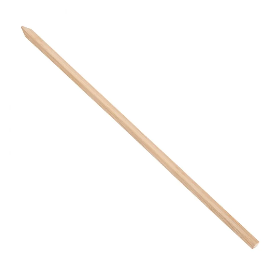 VEVOR Wooden Garden Stakes, 25 Pcs 36x0.75x0.75 in Survey Grading Stakes, Garden Ground Stake with Sharp Point, Fir Wood Plant Support Stake, Sign Posts for Silt Fence Backyard Boundaries Baselines