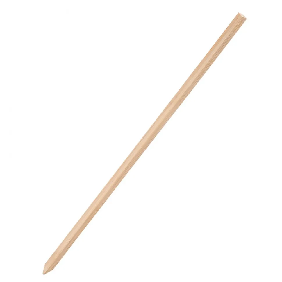 VEVOR Wooden Garden Stakes, 25 Pcs 24 x 0.5 x1.5 in Survey Grading Stakes, Garden Ground Stake with Sharp Point, Fir Wood Plant Support Stake, Sign Posts for Silt Fence Backyard Boundaries Baselines