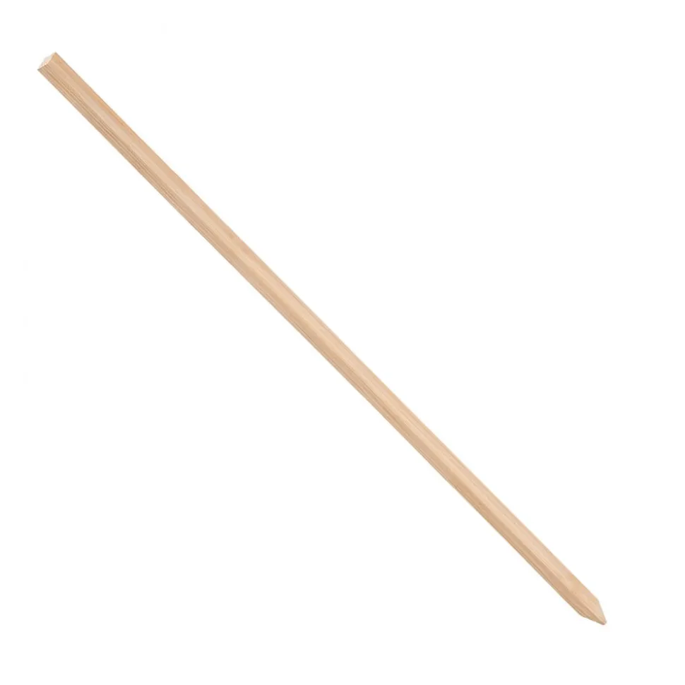 VEVOR Wooden Garden Stakes, 25 Pcs 24 x 0.5 x1.5 in Survey Grading Stakes, Garden Ground Stake with Sharp Point, Fir Wood Plant Support Stake, Sign Posts for Silt Fence Backyard Boundaries Baselines