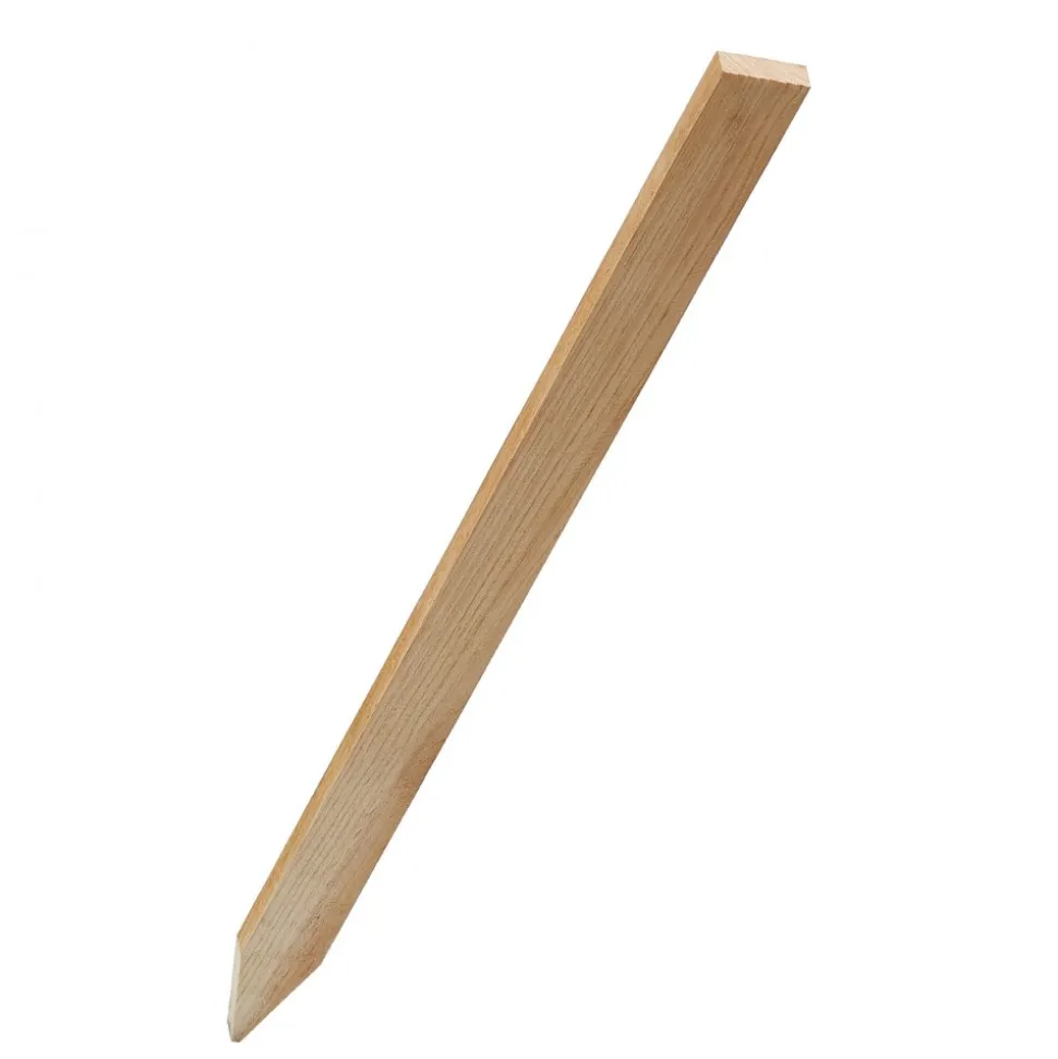 VEVOR Wooden Garden Stakes, 25 Pcs 36 x 0.5 x1.5 in Survey Grading Stakes, Garden Ground Stake with Sharp Point, Fir Wood Plant Support Stake, Sign Posts for Silt Fence Backyard Boundaries Baselines