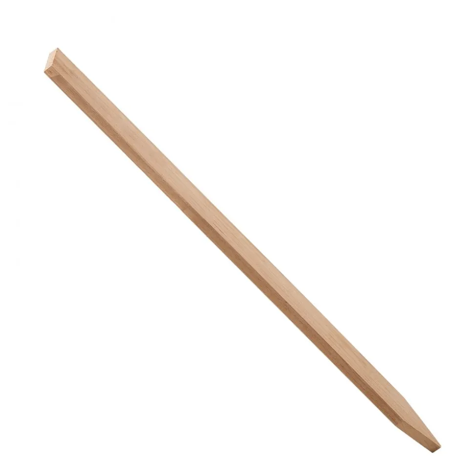 VEVOR Wooden Garden Stakes, 25 Pcs 36 x 0.5 x1.5 in Survey Grading Stakes, Garden Ground Stake with Sharp Point, Fir Wood Plant Support Stake, Sign Posts for Silt Fence Backyard Boundaries Baselines
