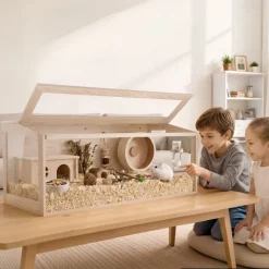 VEVOR Wooden Hamster Cage 48