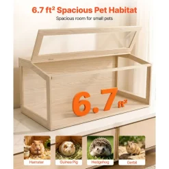 VEVOR Wooden Hamster Cage 48