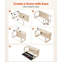 VEVOR Wooden Hamster Cage 39.4