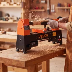 VEVOR Wood Lathe 1/3 HP 8