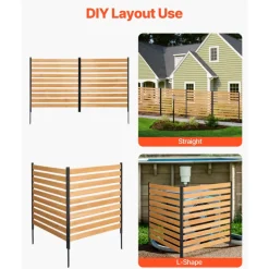 VEVOR Wood Privacy Fence, 38