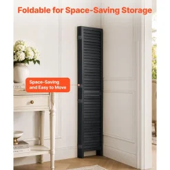 VEVOR Wood Room Divider 4 Panels 59.8