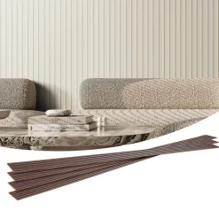 VEVOR Wood Slat Acoustic Panels, 23.6 x 47.2 inch, MDF Accent Wooden Wall Panels for Modern Interior Wall Decor, Faux Wood Wall Board Panels for Noise Reduction, Black Oak