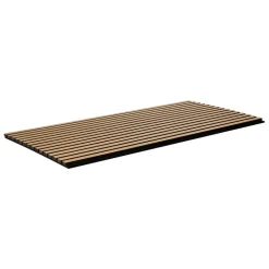 VEVOR Wood Slat Acoustic Panels, 23.6 x 47.2 inch, MDF Accent Wooden Wall Panels for Modern Interior Wall Decor, Faux Wood Wall Board Panels for Noise Reduction, Light Oak