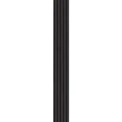 VEVOR Wood Slat Acoustic Panels, 7.9 x 94.5 inch, MDF Accent Wooden Wall Panels for Modern Interior Wall Decor, Faux Wood Wall Board Panels for Noise Reduction, Black Oak