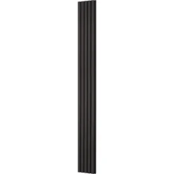 VEVOR Wood Slat Acoustic Panels, 7.9 x 94.5 inch, MDF Accent Wooden Wall Panels for Modern Interior Wall Decor, Faux Wood Wall Board Panels for Noise Reduction, Black Oak
