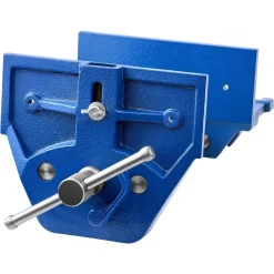 VEVOR Woodworking Vise, 9 Inch Jaw Width, Quick Release Wood Bench Vise, 10.2 Inch Max Jaw Opening, Heavy-duty Cast Iron Construction, Adjustable Front Stop, Workbench Vice, for Woodworking Drilling