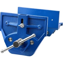 VEVOR Woodworking Vise, 9 Inch Jaw Width, Quick Release Wood Bench Vise, 10.2 Inch Max Jaw Opening, Heavy-duty Cast Iron Construction, Adjustable Front Stop, Workbench Vice, for Woodworking Drilling