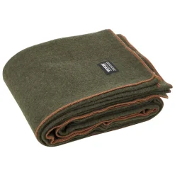 VEVOR Wool Camping Blanket, Large Warm Stadium Blanket, Waterproof & Windproof, Flame Retardant, Great for Outdoors, Picnics, Hiking, Sports Events, Travel, 64