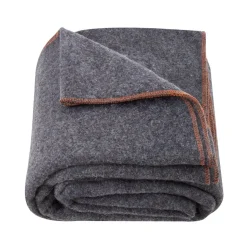 VEVOR Wool Camping Blanket, Large Warm Stadium Blanket, Waterproof & Windproof, Flame Retardant, Great for Outdoors, Picnics, Hiking, Sports Events, Travel, 64