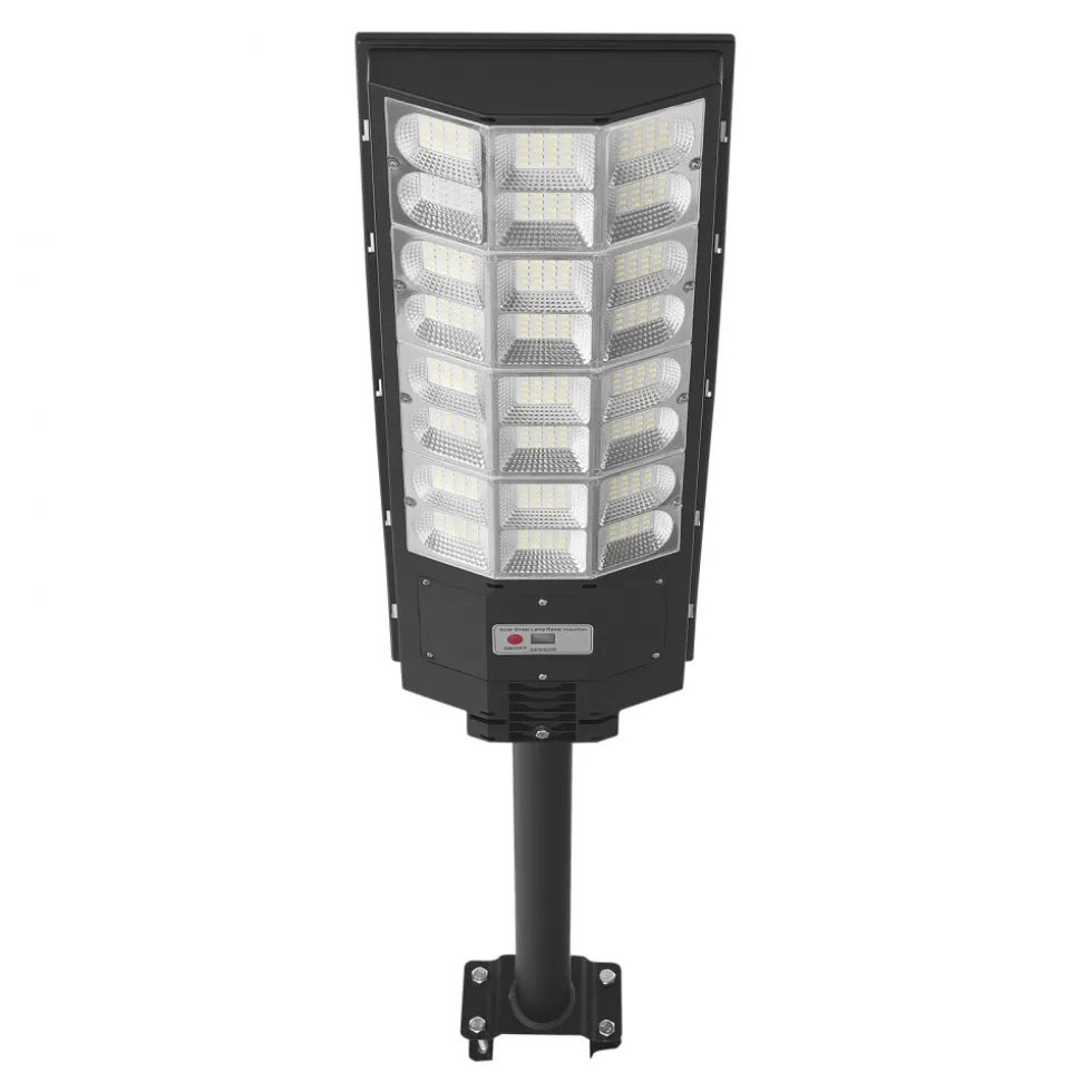 VEVOR 8000W Solar Street Light Outdoor, 450000LM, Commercial Parking Lot Light Dusk to Dawn, LED Flood Security Lamp with Motion Sensor, IP65 Waterproof Outdoor Lighting, for Driveway Yard, 1 Pack