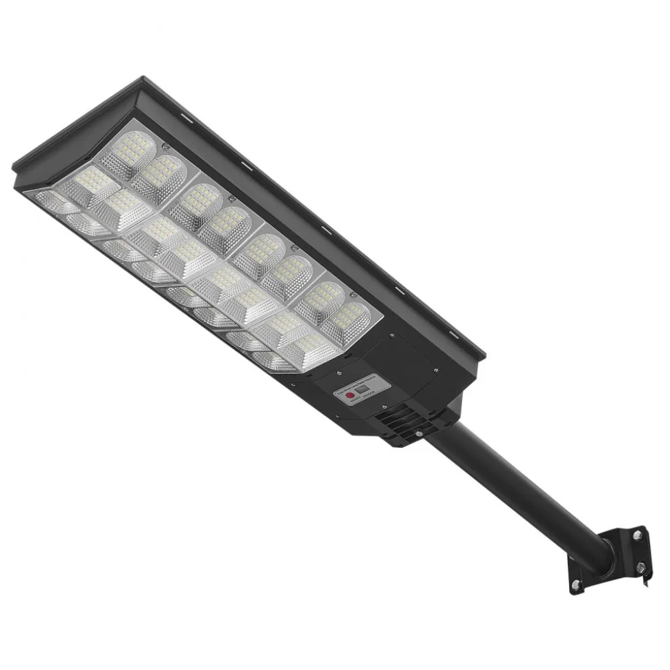 VEVOR 8000W Solar Street Light Outdoor, 450000LM, Commercial Parking Lot Light Dusk to Dawn, LED Flood Security Lamp with Motion Sensor, IP65 Waterproof Outdoor Lighting, for Driveway Yard, 1 Pack