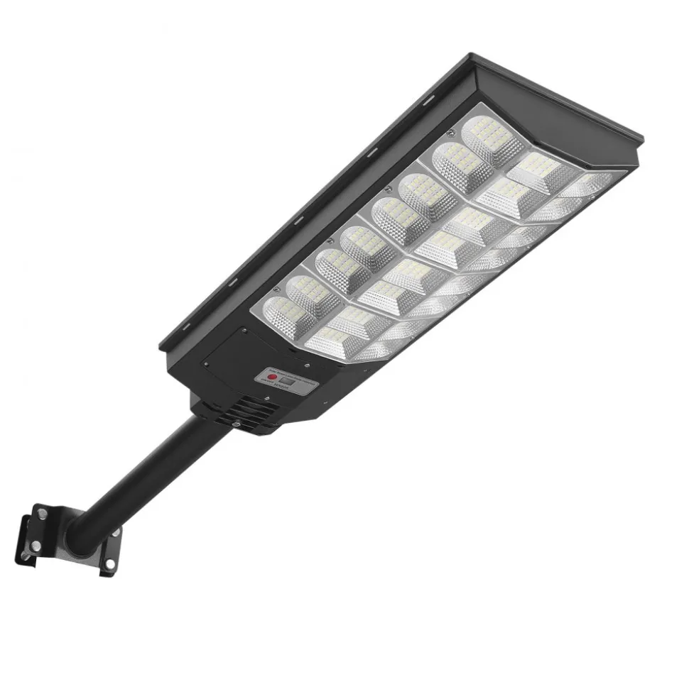 VEVOR 8000W Solar Street Light Outdoor, 450000LM, Commercial Parking Lot Light Dusk to Dawn, LED Flood Security Lamp with Motion Sensor, IP65 Waterproof Outdoor Lighting, for Driveway Yard, 1 Pack