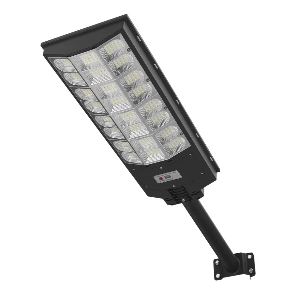VEVOR 8000W Solar Street Lights Outdoor, 450000LM, Commercial Parking Lot Lights Dusk to Dawn, LED Flood Security Lamp with Motion Sensor, IP67 Waterproof Outdoor Lighting, for Driveway Yard, 2 Pack