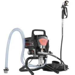 VEVOR 950W Stand Airless Paint Sprayer, 3000PSI High Efficiency Electric Airless Sprayer, Handheld Paint Sprayers for Home Interior and Exterior Furniture and Fences, Fine And Even Painting Effect