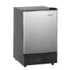VEVOR 15" W Under Counter Ice Maker, 15 LBS/Day Crescent Ice Maker Built-in with 11LBS Storage Bin & Reversible Door, Freestanding Ice-Making Machine for Commercial Home Kitchens - No Drain Required