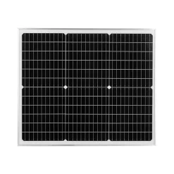 VEVOR 50W 12V Solar Battery Charger Maintainer, Mono Solar Panel Trickle Battery Charger with Upgraded MPPT Controller, IP65 Waterproof for Car Boat RV Trailer Flat Rooftop (Bracket Not Included)