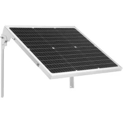 VEVOR 50W 12V Solar Battery Trickle Charger Maintainer, Mono Solar Panel Battery Charger with Upgraded MPPT Controller & Adjustable Mount Bracket, IP65 Waterproof for Car Boat RV Trailer House Roof