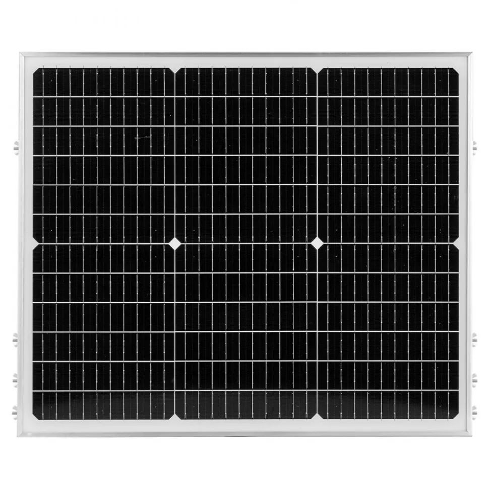 VEVOR 50W 12V Solar Battery Trickle Charger Maintainer, Mono Solar Panel Battery Charger with Upgraded MPPT Controller & Adjustable Mount Bracket, IP65 Waterproof for Car Boat RV Trailer House Roof