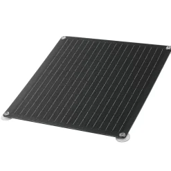 VEVOR 20W 12V Solar Panel Battery Charger, Solar Battery Trickle Charger Maintainer with Built-in Smart Controller & 3 Connection Cables, IP67 Waterproof Portable for RV Car Motorcycle Boat Van Camper