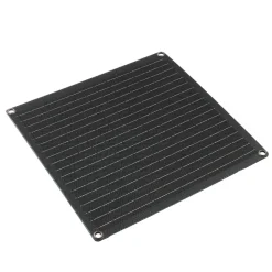 VEVOR 20W 12V Solar Panel Battery Charger, Solar Battery Trickle Charger Maintainer with Built-in Smart Controller & 3 Connection Cables, IP67 Waterproof Portable for RV Car Motorcycle Boat Van Camper