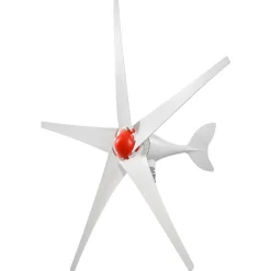 VEVOR 800W 12V Wind Turbine Generator, 5-Blade Wind Turbine Kit with Wind & Solar Hybrid Controller, Efficient 3-Phase AC Permanent Wind Power Generator for RV Boat Home Farm (Tower Pole Not Included)