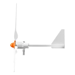 VEVOR 1500W 24V Wind Turbine Generator, 3-Blade Wind Turbine Kit with Wind/Solar Hybrid Controller, Efficient 3-Phase AC Permanent Wind Power Generator for RV Boat Home Farm (Tower Pole Not Included)