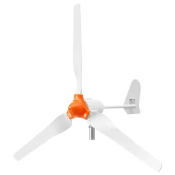 VEVOR 1200W 24V Wind Turbine Generator, 3-Blade Wind Turbine Kit with Wind/Solar Hybrid Controller, Efficient 3-Phase AC Permanent Wind Power Generator for RV Boat Home Farm (Tower Pole Not Included)
