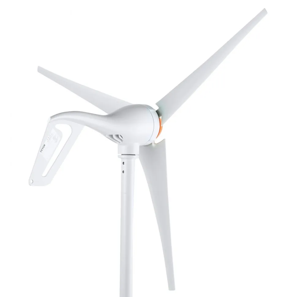 VEVOR 500W Wind Turbine Generator, 12V Wind Turbine Kit, 3-Blade Wind Power Generator with MPPT Controller, Adjustable Windward Direction & 2.5m/s Start Wind Speed, Suitable for Home, Farm, RVs, Boats