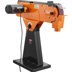 VEVOR 3" x 79" Belt Grinder Sander, 2200W 1000RPM Industrial-Grade Grinding Sanding Machine with 0° - 45° Adjustable Angle & Dust Collection Port for Professional Woodworking Metalworking, 230V