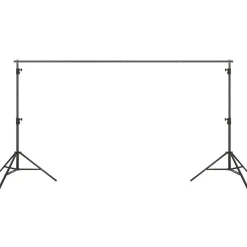 VEVOR 12 x 10 ft Heavy Duty Backdrop Stand, Height Adjustable Photography Backdrop Stand, Background Support System with 6 Clamps and A Carry Bag, for Party, Wedding, Display, Photo