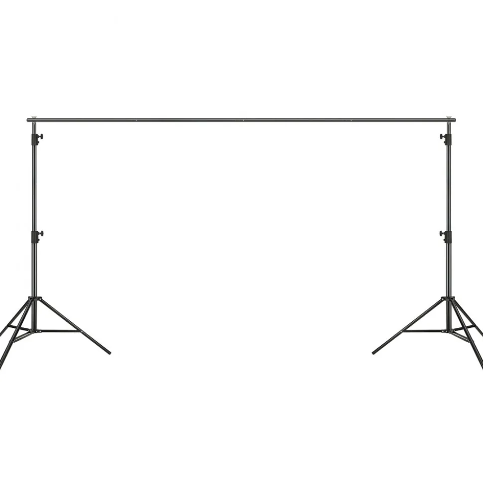 VEVOR 12 x 10 ft Heavy Duty Backdrop Stand, Height Adjustable Photography Backdrop Stand, Background Support System with 6 Clamps and A Carry Bag, for Party, Wedding, Display, Photo