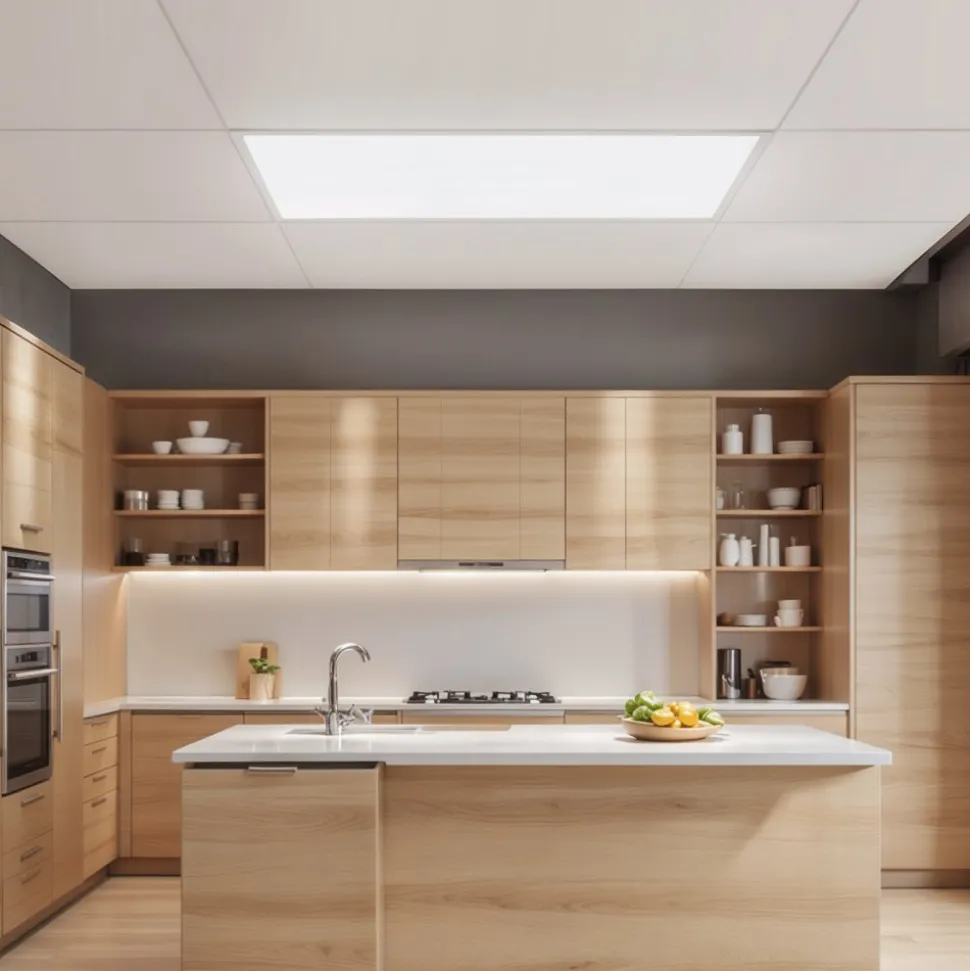 VEVOR 2x4 FT LED Flat Panel Light, 7800 LM, Flush Mount LED Drop Ceiling Lighting Fixture with 3 Color Selectable 4000K/5000K/6000K, 30W/40W/50W, 0-10V Dimmable, Ultra Slim for Home Kitchen, 2 Pack