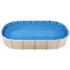 VEVOR 15 x 30 ft Oval Pool Liner, Unibead Above Ground Pool Liners, 52in Wall Height, Durable Standard Gauge Vinyl, Designed for Steel Sided Above-Ground Swimming Pools
