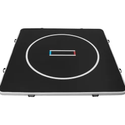 VEVOR 10x10 ft Wrestling Mat Inflatable, Martial Arts Thick Mat for Home Gym Exercise, PVC Foldable Training Mats with Circles and 600W Air Pump, for Gymnastics, Tatami, Jiu Jitsu BJJ MMA Judo, Black